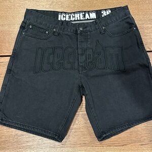 Icecream Men's Dark Jean Shorts